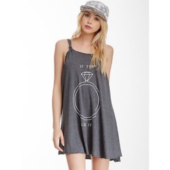 Wildfox If You Like It Tunic Tank, size small - Picture 3 of 9